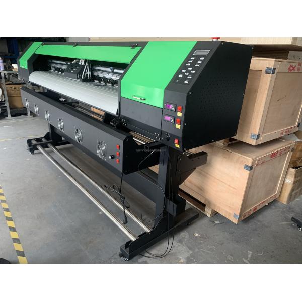 6 Colors Eco Solvent Wide Format Printer fast speed for vinyl banner