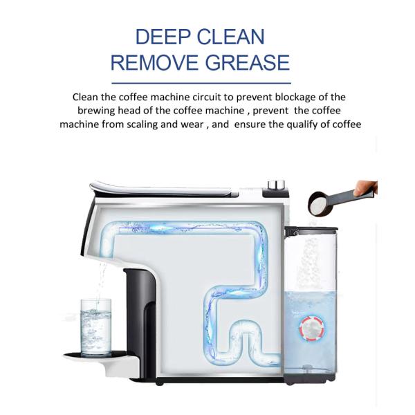 Convenient Professional Coffee Grinder Cleaning Tablets with High Content