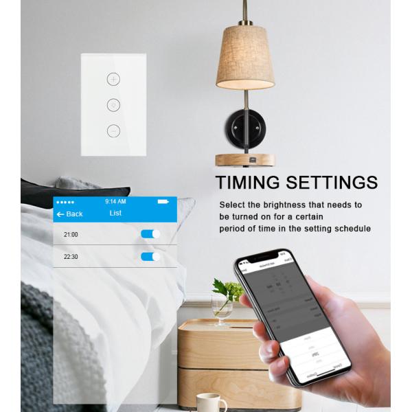 Smart Home Controller Hand Touch Wall Switch Smart Kitchen Wifi Light Sockets And Switches Electrical Aluminum Frame