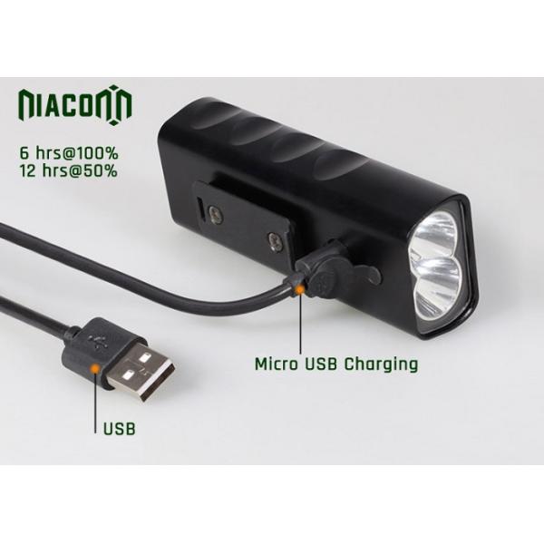 Waterproof Aluminum Rechargeable Bike Front Light