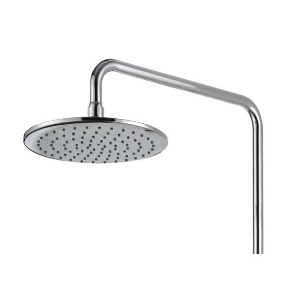 Chrome Waterproof Bathroom Wall Panels Rain Pattern Standard Plumbing Connection