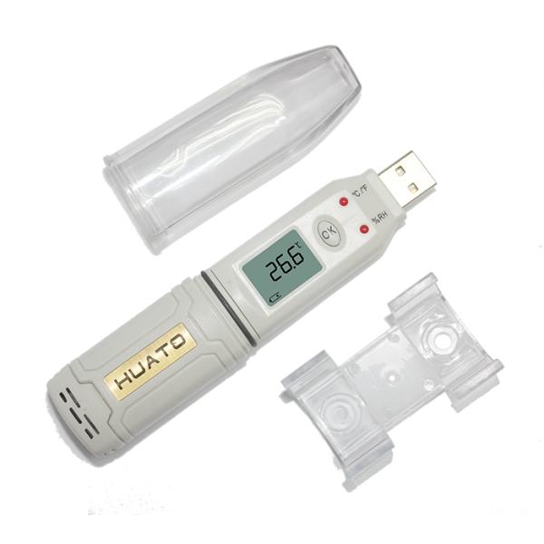 Large Recording Capacity Usb Datalogger Temperature , Usb Temperature Humidity Logger