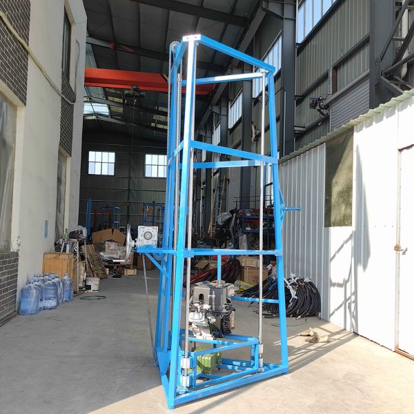OEM factory Gas-Powered Tripod Tree Planting Drilling Machine-Portable Farm & Orchard Hole Digging Tool loess layers, clay layers, and soillayers