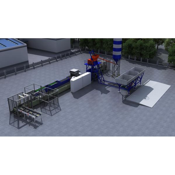Large Cladding Panel Machine Kerb Stone Manufacturing Machine Concrete Wetcast