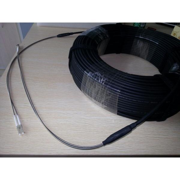 GJFJH Armored Fiber Optic Patch Cable Duplex LC To LC Outdoor Feild Operation