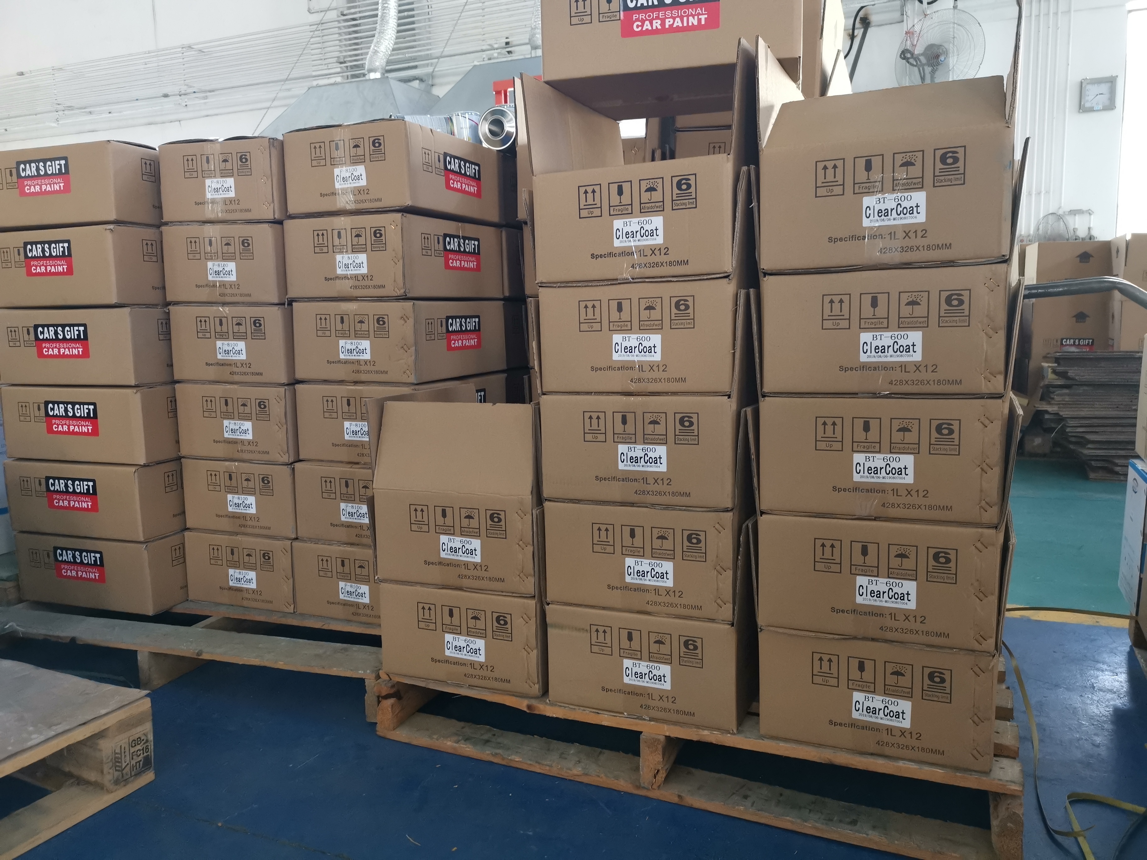 Free Sample for Testing MSDS Available Palletized Durable Car Body Repair Vehicle Paint