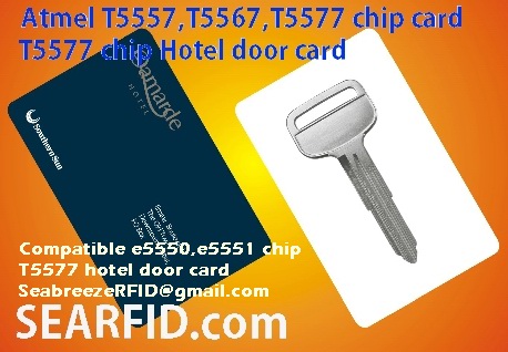 Read/write T5577 chip cards, T5577 LF chip cards, Compatible e5550/e5551 chip