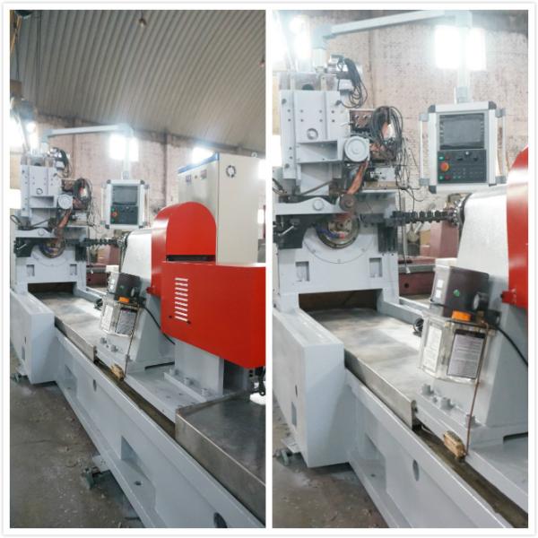 SS Wedge Wire Screen Welding Machine For Filter Cylinders Liquid Separation