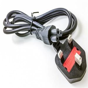Quality 3PIN 1.5m Computer Monitor Power Cord 3 Prong UK C5 Plugs for sale