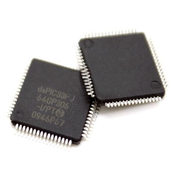 16BIT 64KB FLASH 64TQFP DSPIC33FJ64GP306-I/PT IC MCU