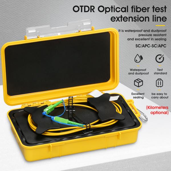 Single Mode G652D Fiber Optic Tools OTDR Fiber Launch Box Dummy Kit