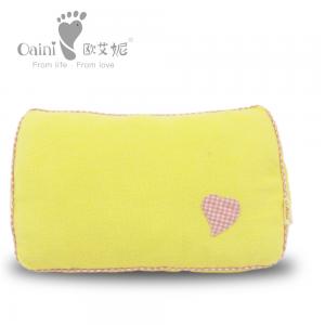 China Stuffed Soft Plush Pillow Cushion Yellow Animal Plush Pillows 21 X 34cm on sale