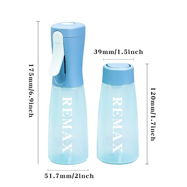 PET Material 150ml Spray Bottle With Safety Lock Curved Handle Replaceable Bottle Fast Delivery Factory In China