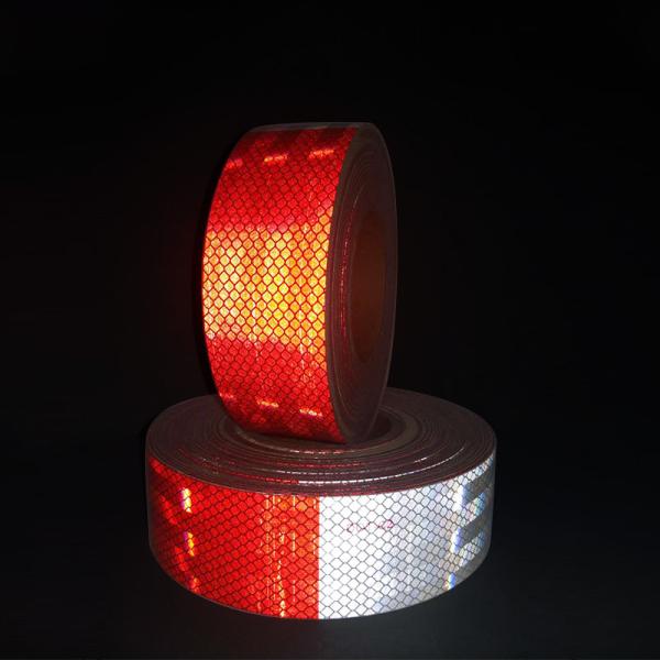 DOT C2 Conspicuity Making Reflective Warning Tape Hi Vis For Trailers