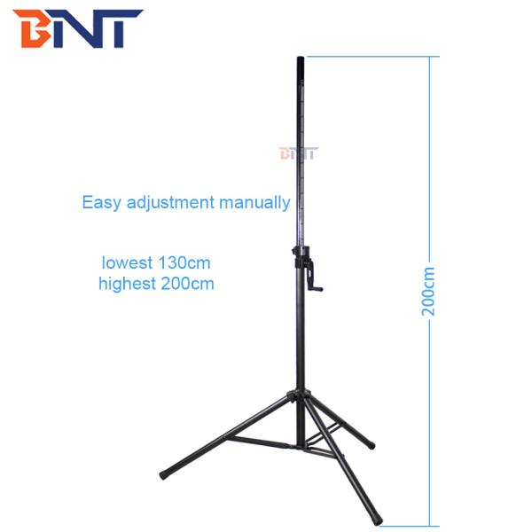 130cm lowest height easy adjustment manually tripod projector stand