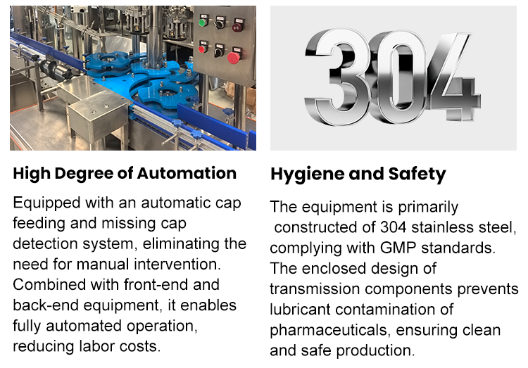Automatic Bottle Capping Machine ROPP Capping Machine for Glass Bottle Capping Machine Production Line