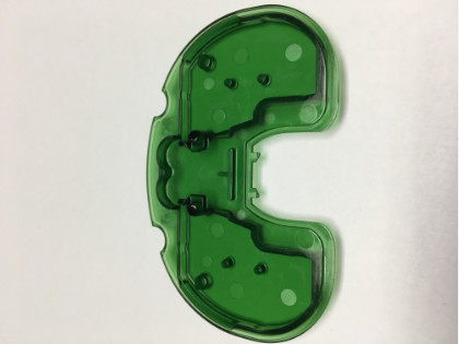 Green Edge Gate Husky Plastic Injection Molding For Housing Top Bottom