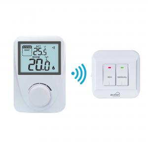 China RF868 Mhz Heating and Gas Boiler Room Non-programmable RF Thermostat / Wireless Digital Room Thermostat on sale
