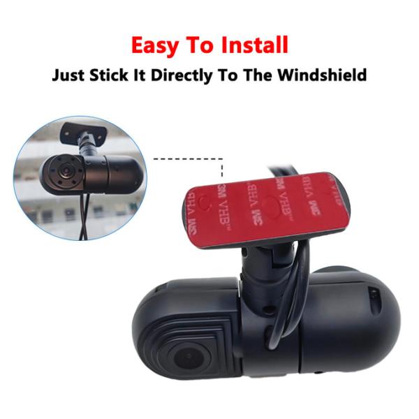 AV Interface Cables Waterproof IP 68 Grade Hidden Car Security Camera