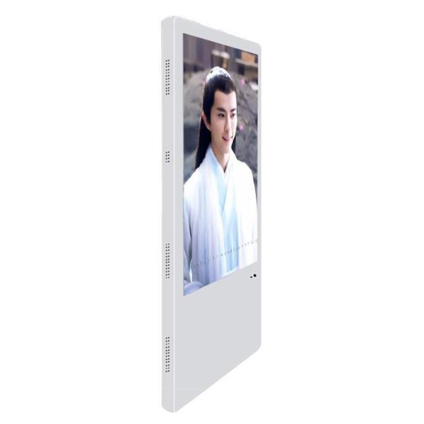 Wall Mounted LCD Advertising Media Player 32'' Elevator Stand Alone With Speaker