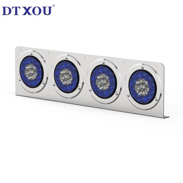 Iron Material Inch LED 4 Hole Bracket Trailer Tail Light Combination Brake Indicator Light