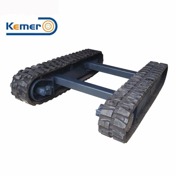 Hydraulic Rubber Track Crawler Tracked Chassis Machine for Construction Applications