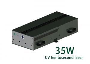 China 35W UV Fiber Laser 60uj Femtosecond Pulsed Fiber Laser on sale