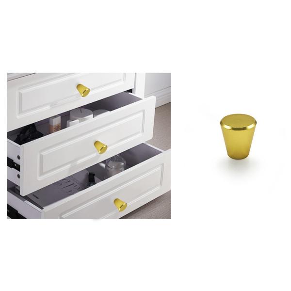 20*24mm Polish Gold Small Handles Zinc Cabinet Knobs Pulls For Drawer