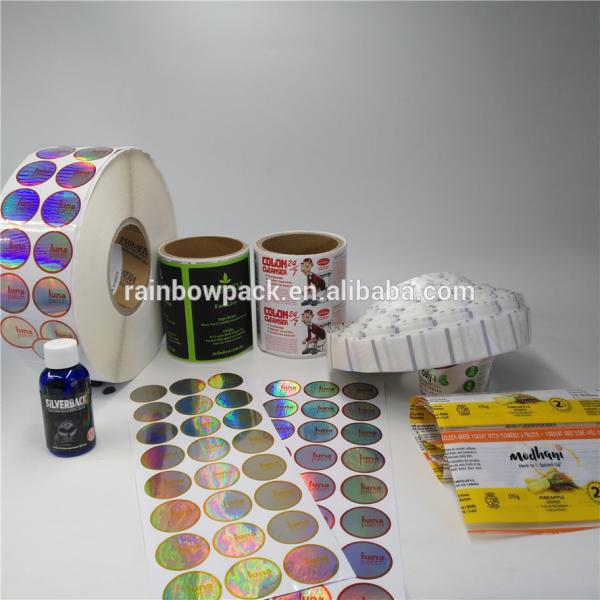 Adhesive Waterproof 3D Shrink Sleeve Labels