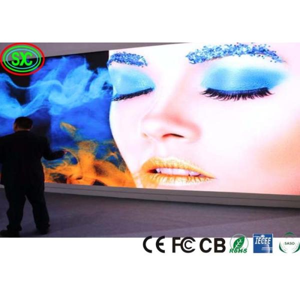 Indoor 280W 2500cd/㎡ P2.976 LED Stage Backdrop Screen