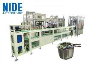 China PLC Controlled Automatic Stator Production Assembly Line For Elelctric Motor on sale