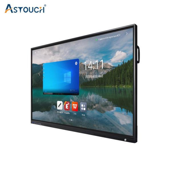 4K 75 Inch Interactive Smart Board For Education Commercial Meeting