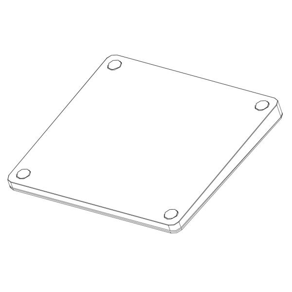 Standalone USB Touchpad Super Slim High Sensitive Ergonomic Tilt Design