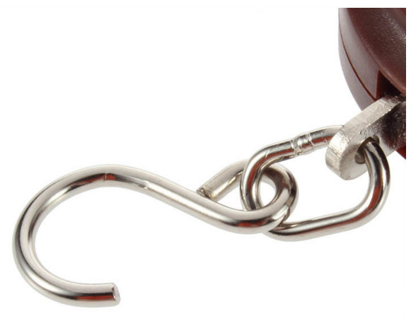 Colorful Digital Hanging Scale Tare Function With 1 * CR2032 Battery Power