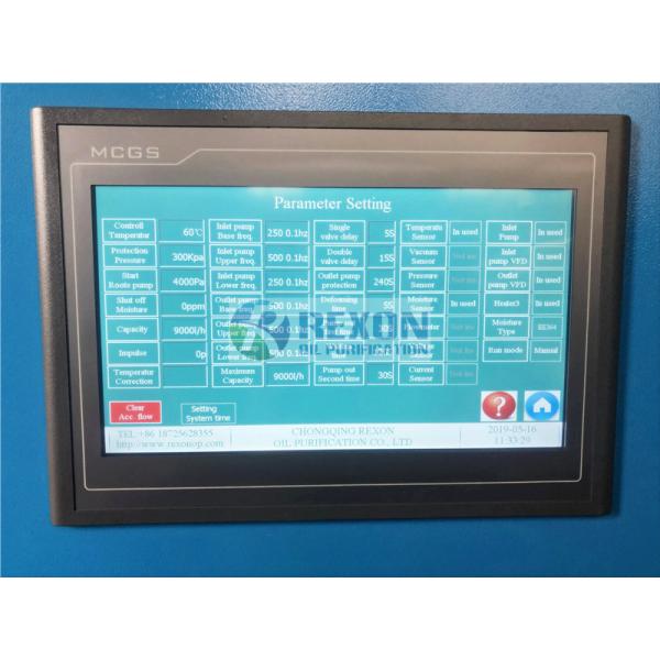 High Efficiently Transformer Oil Purifier Machine 9000LPH Vacuum Heating Treatment