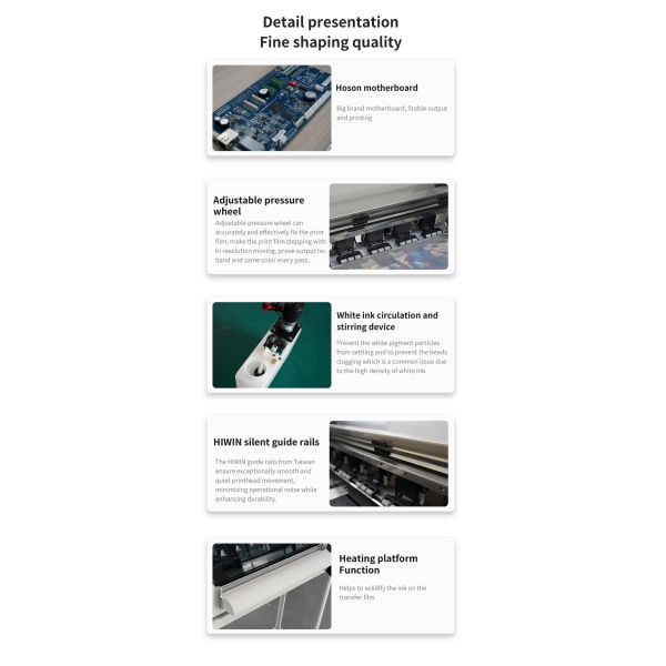 KECAI High Efficiency Textile Printing Solution 24Inch 60cm A1 Thermal Transfer Printer Head XP600 I3200 I1600 DTF Printer
