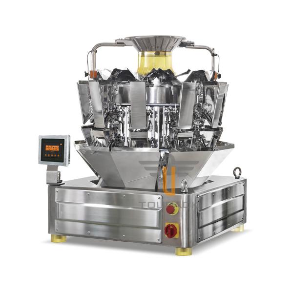 Buy 0.8L 10 Head PLC System Snack Food Packaging Machine Stainless Steel at wholesale prices