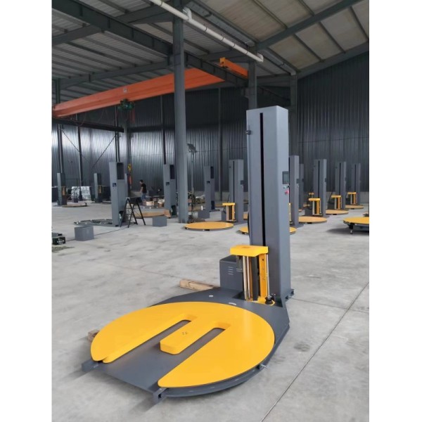 Best Quality Mobile Fully Automatic Pallet Stretch Wrapping Machine Wi