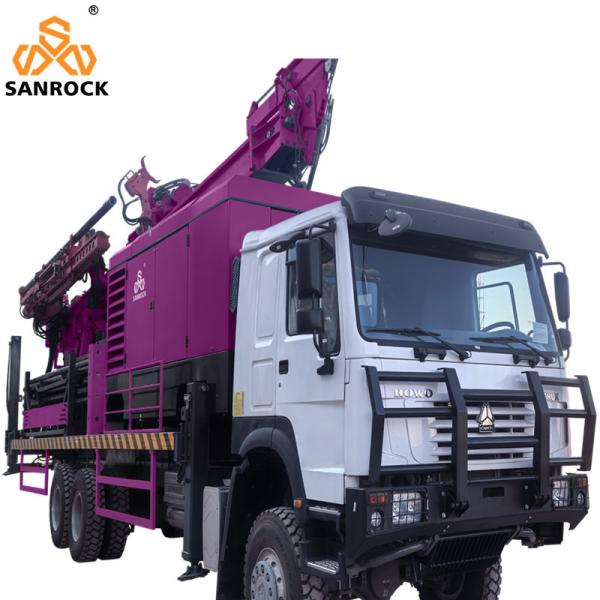 Truck Mounted Drilling Rig With Mud Pump Water Well Drill Machine Reverse Circulation Drilling Rig
