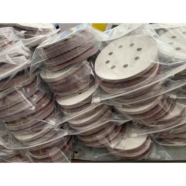 OEM Support D Weight Hook and Loop Abrasive Paper Disc for Customized