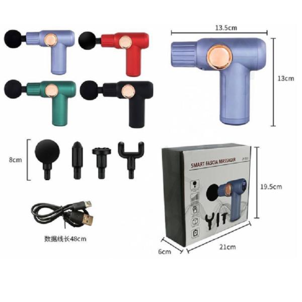 Portable Massage Gun with 32 Speed Modes LCD Display and Dual Control Modes for Deep Tissue Relief