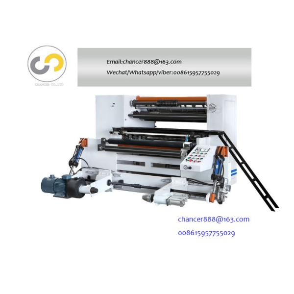 300m/minute High speed jumbo roll slitting rewinding machine for paper, plastic film
