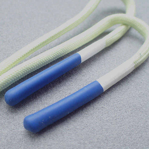 Silicone Dipped Ends Polyester 5mm Draw String Cord