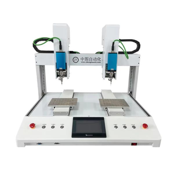 PLC Control System SMT Automatic Dispensing Machine Glue Dispenser Dispensing Robot System with Screw Locking Function