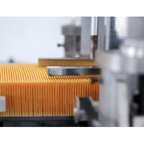 Square Air Filter Rotary Pleating Machine Origami Production Line