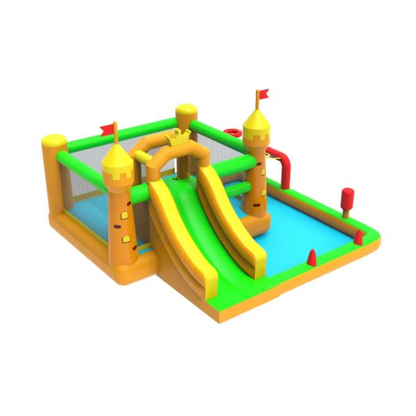 Commercial Inflatable Bounce House Inflatable Castle Slide Combination Party