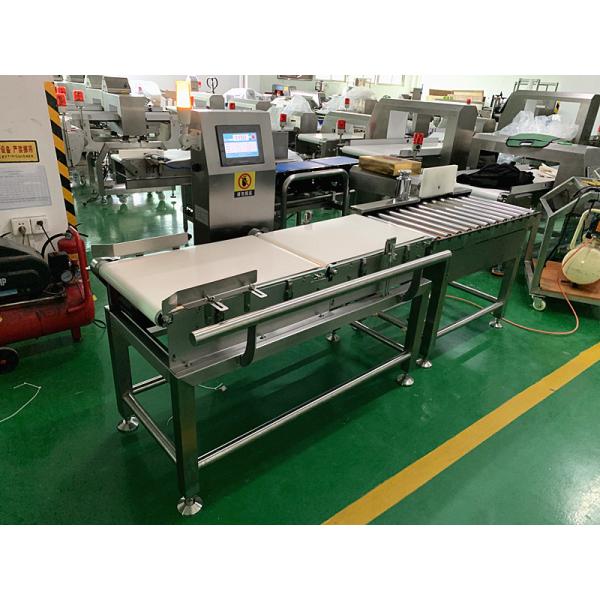 "Solid SUS304 Structure Conveyor Belt Check Weighing System Machine"