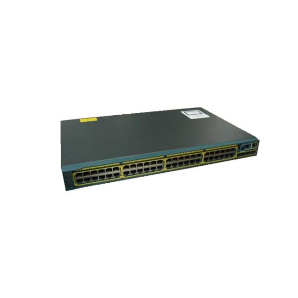 Stackable Manageable Network Switch , Fiber Optic Managed Switch WS-C2960S-48FPS-L