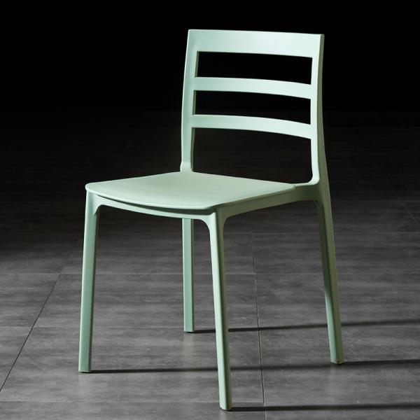 Adjustable Full PP Stacking Plastic Restaurant Dining Chairs Popular Modern Outdoor Stackable Chairs G.W. 19.4kg 5pcs/ctn