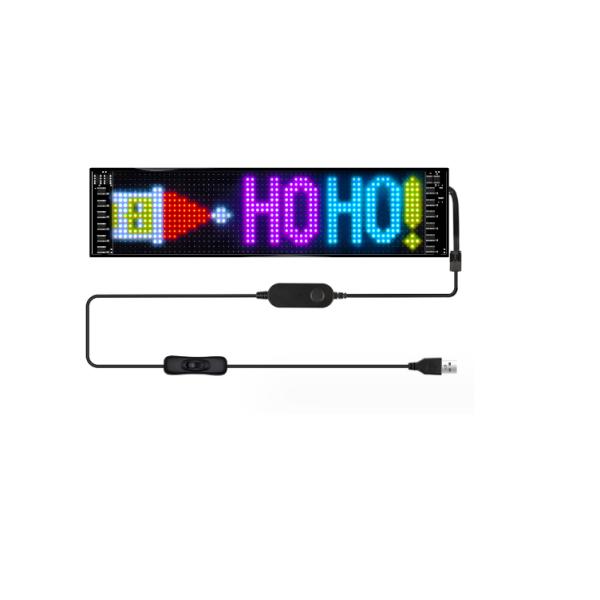 App Control Waterproof Flexible RGB LED Car Window Devil Eye Light for Business OPTIONAL Panel Size No Touch Screen Type